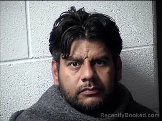 Mugshot of HOMAR SANTOS-TAVERA booked in Chase County, Kansas on July 29, 2026