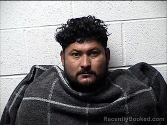 Mugshot of MAYRO RENE ESQUIVAL-HERNANDEZ booked in Chase County, Kansas on July 29, 2026