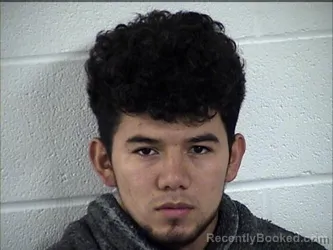 Mugshot of NOLVIN JOSE MUNOZ-AYALA booked in Chase County, Kansas on July 31, 2026