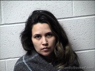 Mugshot of MARTINA YULIZA  BARRERA-VELAZQUEZ booked in Chase County, Kansas on August 4, 2026