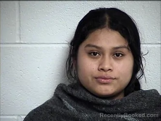 Mugshot of Saira Silvano Arias booked in Chase County, Kansas on August 11, 2026