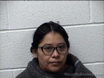 Mugshot of Florencia Tomas-Gregorio booked in Chase County, Kansas on August 11, 2026