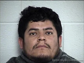 Mugshot of Juan Ricardo Badillo-Rangel booked in Chase County, Kansas on August 14, 2026