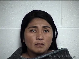 Mugshot of Gilberta Lopez Ortega booked in Chase County, Kansas on August 15, 2026