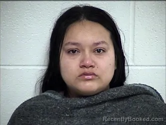 Mugshot of Dulce Daniela Reyes Maldonado booked in Chase County, Kansas on August 17, 2026