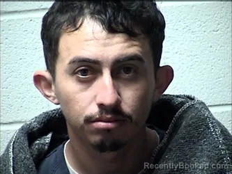Mugshot of Ermin Moises Galdamez-Orellana booked in Chase County, Kansas on August 17, 2026
