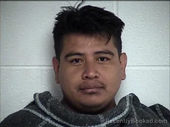 Mugshot of Luis Omar Caceres Villafranca booked in Chase County, Kansas on August 17, 2026