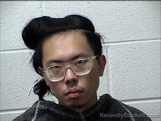 Mugshot of Yu Chieh Huang booked in Chase County, Kansas on August 19, 2026