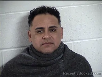 Mugshot of Javier Luna Castro booked in Chase County, Kansas on August 21, 2026