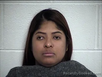 Mugshot of Dayanny Chiquinquira Lugo-Urribarri booked in Chase County, Kansas on August 25, 2026