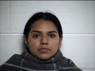 Mugshot of Elizabeth Navarrette-Rodriguez booked in Chase County, Kansas on August 27, 2026