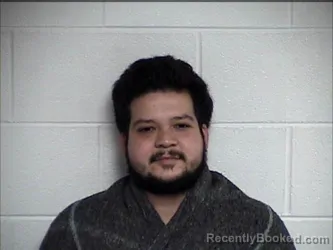 Mugshot of Jose Adrian Jarquin-Estrada booked in Chase County, Kansas on August 28, 2026