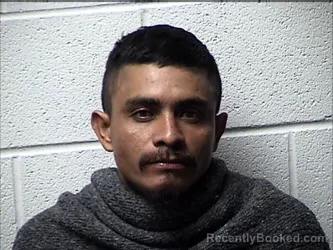 Mugshot of Olman Reyes Benitez booked in Chase County, Kansas on August 28, 2026