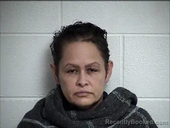 Mugshot of Teresa Garcia-Orozco booked in Chase County, Kansas on August 29, 2026
