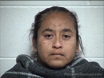 Mugshot of Gabriela Martinez-Martinez booked in Chase County, Kansas on September 2, 2026