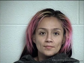 Mugshot of Paola Yasmin Caballero Ornelas booked in Chase County, Kansas on September 11, 2026