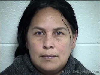Mugshot of Veronica Del Valle Carreno Garcia booked in Chase County, Kansas on September 12, 2026