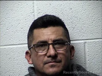 Mugshot of Juan Carlos Jimenez Colindres booked in Chase County, Kansas on September 25, 2026