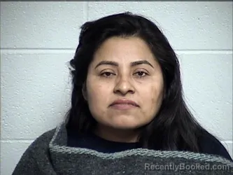 Mugshot of Fortunata Modesto-Quiroz booked in Chase County, Kansas on September 25, 2026