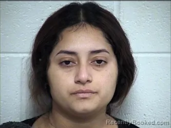 Mugshot of Arely Ramirez Cebrero booked in Chase County, Kansas on September 28, 2026