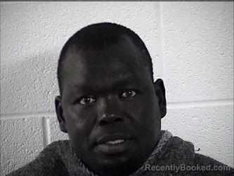 Mugshot of Deng Wol Atack booked in Chase County, Kansas on October 9, 2026