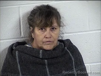 Mugshot of Teresa Florina  Gutierrez booked in Chase County, Kansas on October 10, 2026