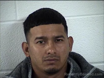 Mugshot of Juan Antonio Puente Arzola booked in Chase County, Kansas on October 13, 2026