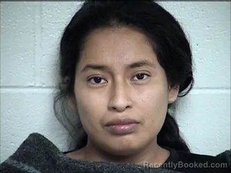 Mugshot of Diana Michell Trulillo Quixtlano booked in Chase County, Kansas on October 14, 2026
