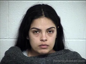 Mugshot of Jessica Marisol Pena Olivas booked in Chase County, Kansas on October 14, 2026