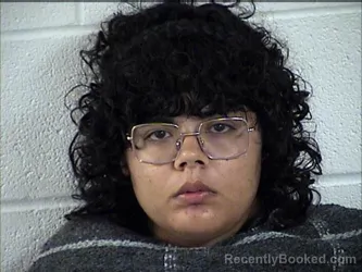 Mugshot of Maribel Pena Olivas booked in Chase County, Kansas on October 14, 2026