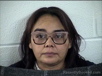 Mugshot of Marisela Hernandez Olivas booked in Chase County, Kansas on October 14, 2026