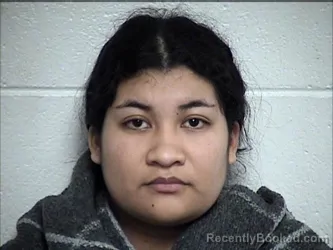 Mugshot of Marlene Alanis Gutierrez booked in Chase County, Kansas on October 16, 2026