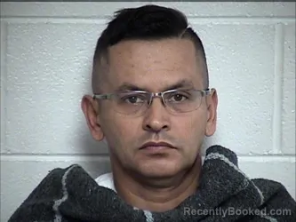 Mugshot of Gerson Elias Tapias Labrador booked in Chase County, Kansas on October 19, 2026