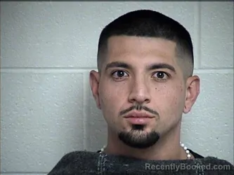Mugshot of Kevin Orozco Garcia booked in Chase County, Kansas on October 20, 2026