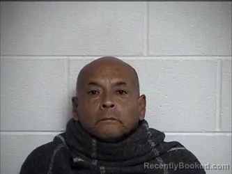 Mugshot of Frank M Alejos booked in Chase County, Kansas on October 24, 2026