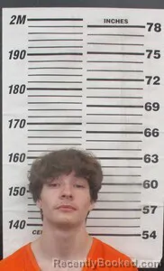 Mugshot of BRAXTON G SIMON booked in Cherokee County, Kansas on April 3, 2026