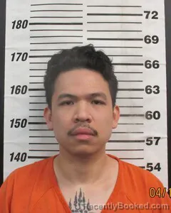 Mugshot of ANTHONY C NORODOM booked in Cherokee County, Kansas on April 16, 2026