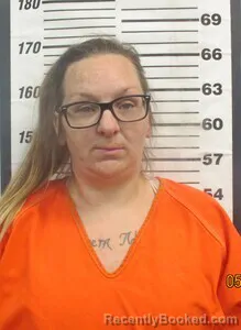 Mugshot of SAMANTHA E BURROWS booked in Cherokee County, Kansas on May 8, 2026