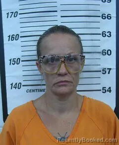 Mugshot of Edith M Ferguson booked in Cherokee County, Kansas on August 28, 2026