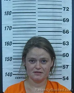 Mugshot of Jasmine K Myers booked in Cherokee County, Kansas on August 28, 2026