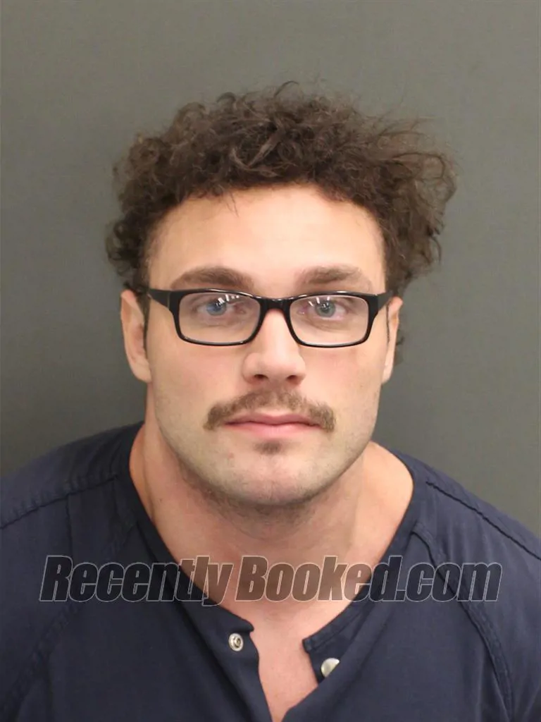 Booking photo from Orange County, Florida