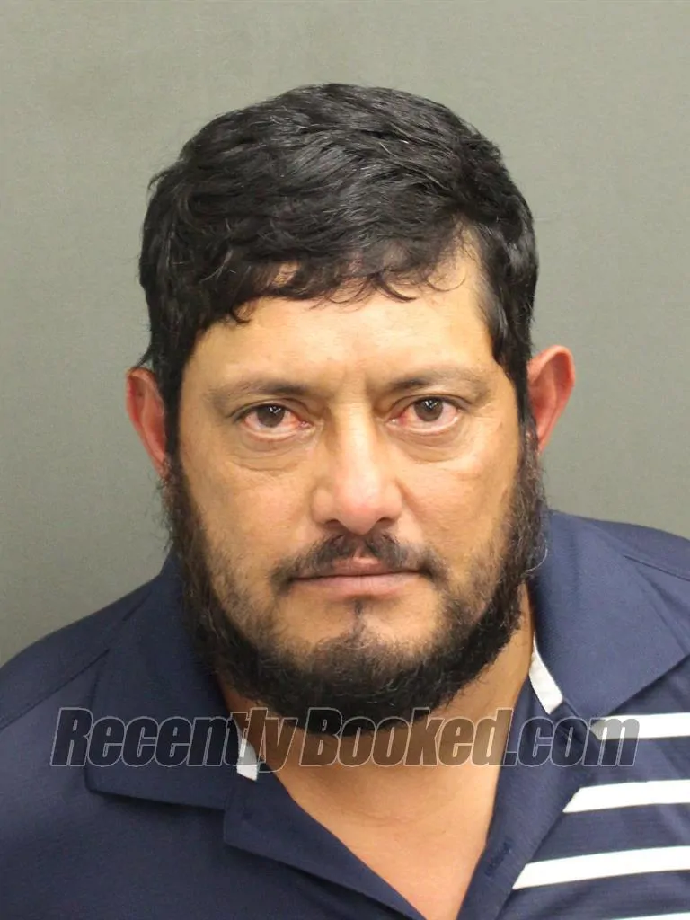 Booking photo from Orange County, Florida