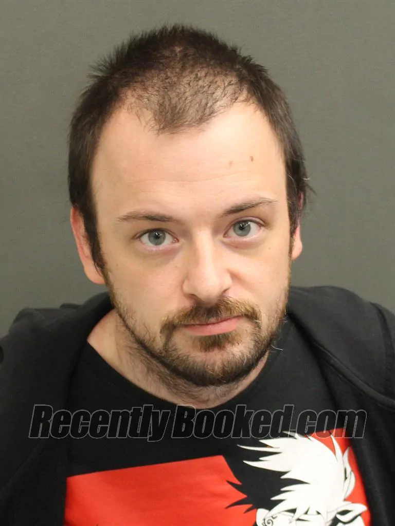 Booking photo from Orange County, Florida