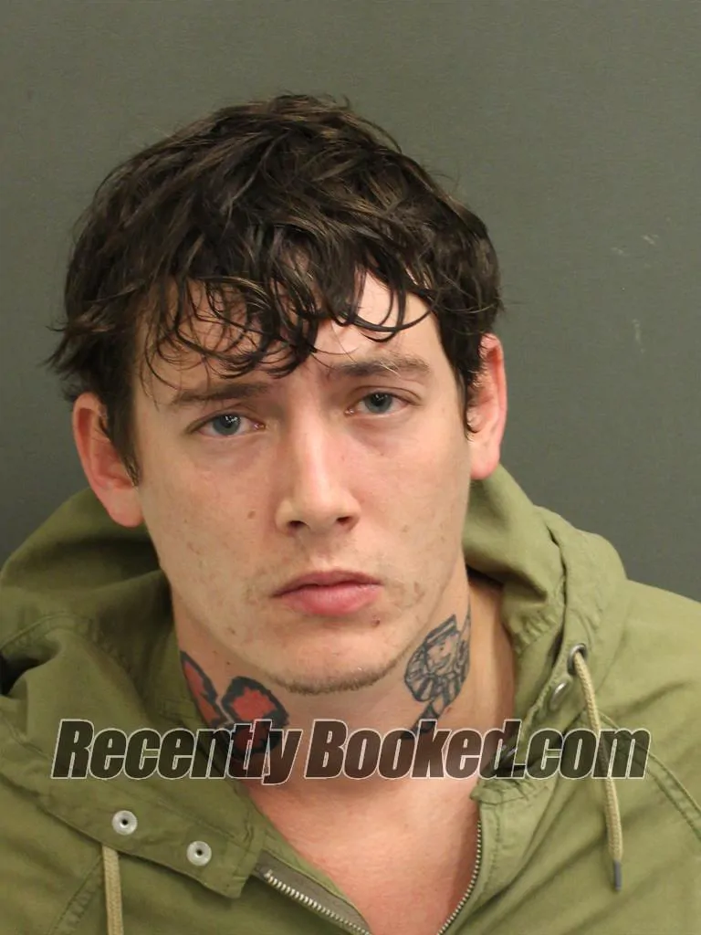 Booking photo from Orange County, Florida