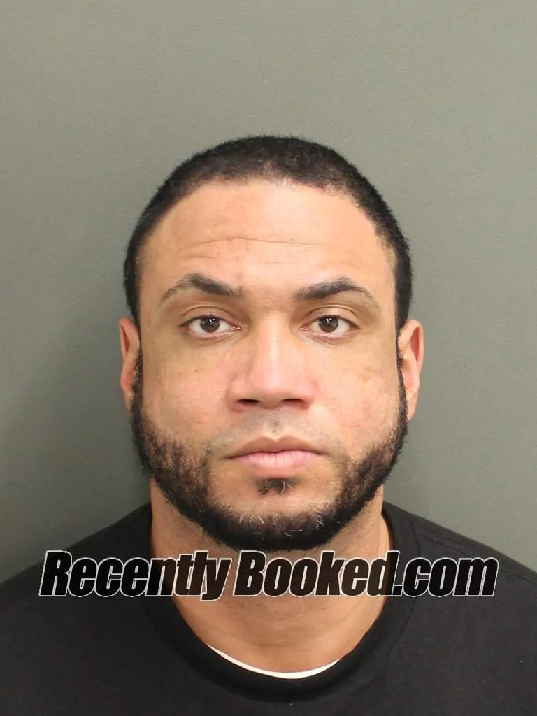 Booking photo from Orange County, Florida