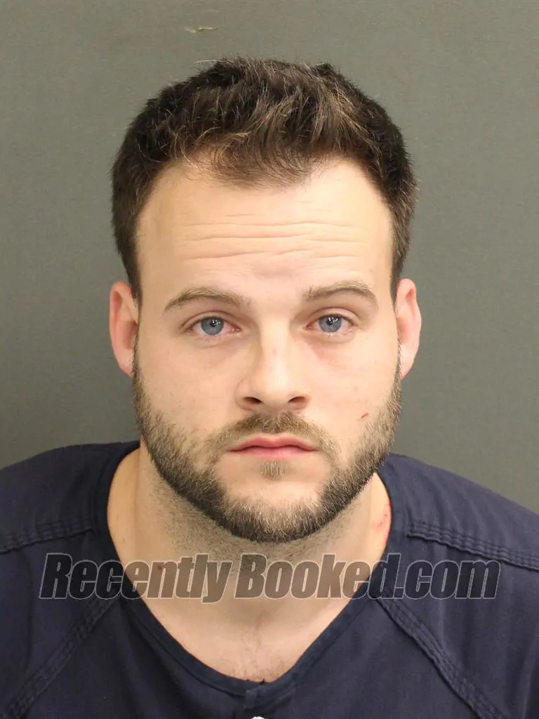 Booking photo from Orange County, Florida