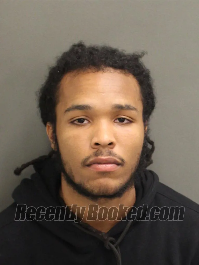 Booking photo from Orange County, Florida