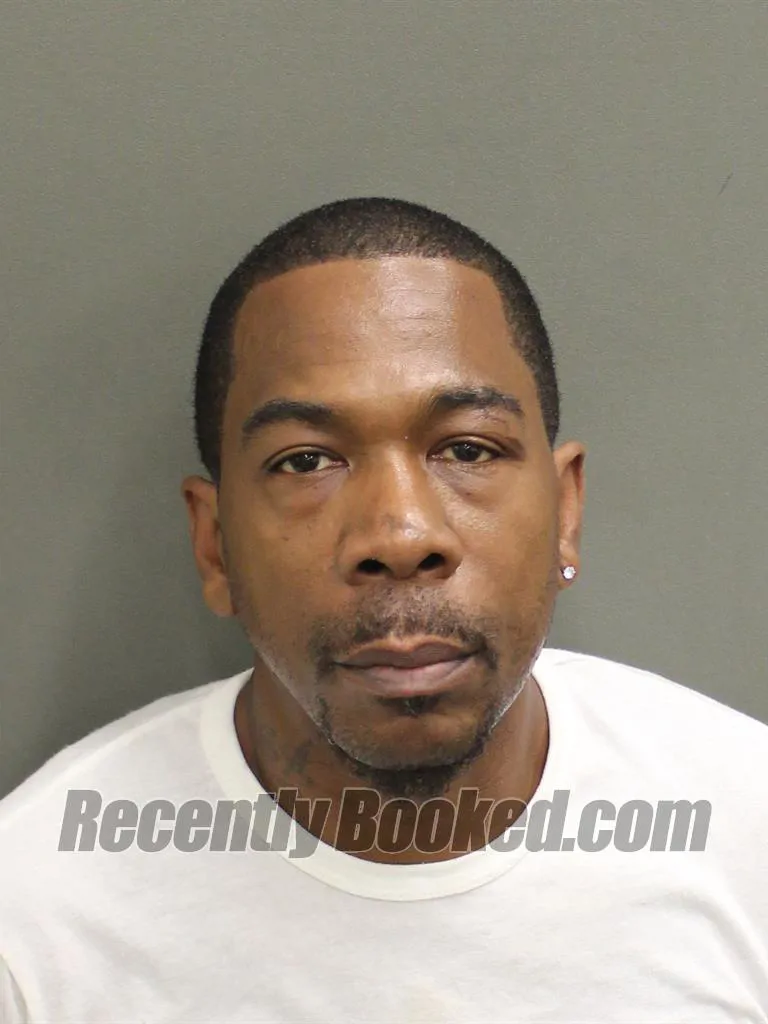 Booking photo from Orange County, Florida