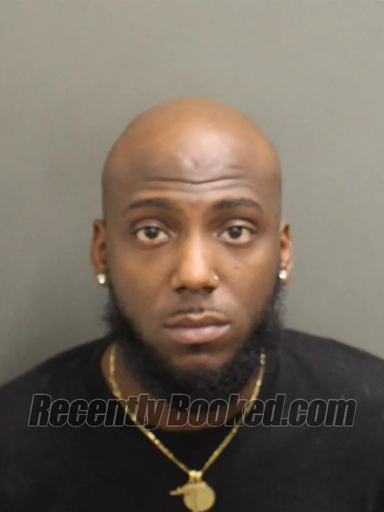 Booking photo from Orange County, Florida