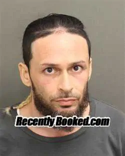 Booking photo from Orange County, Florida
